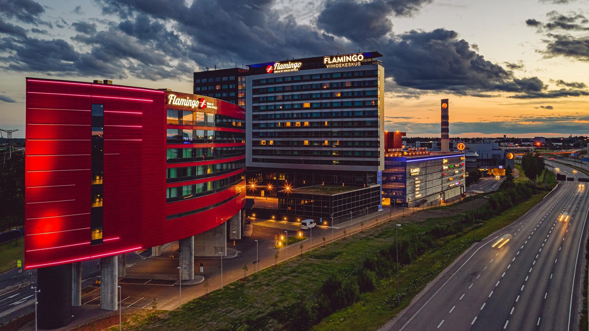 Break Sokos Hotel Flamingo julkisivu