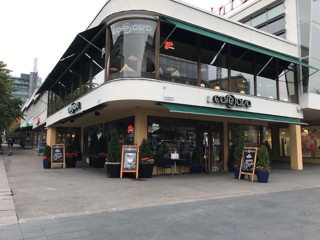 Cafe Javan sisäänkäynti