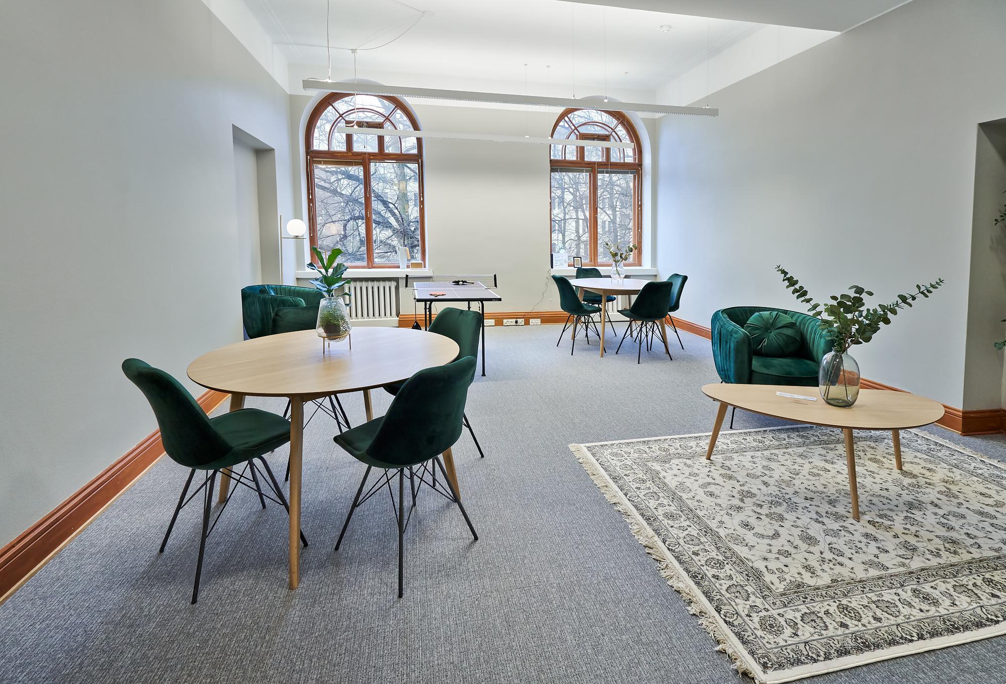 VillageWorks Suomitalo lounge