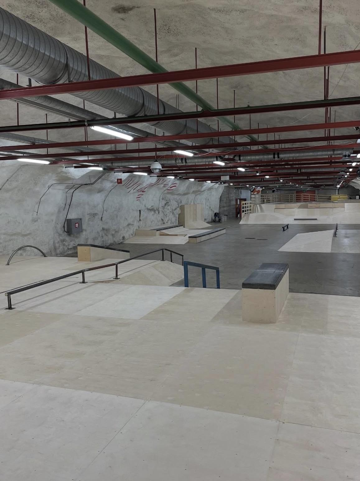 Big street in Kontula Skatepark