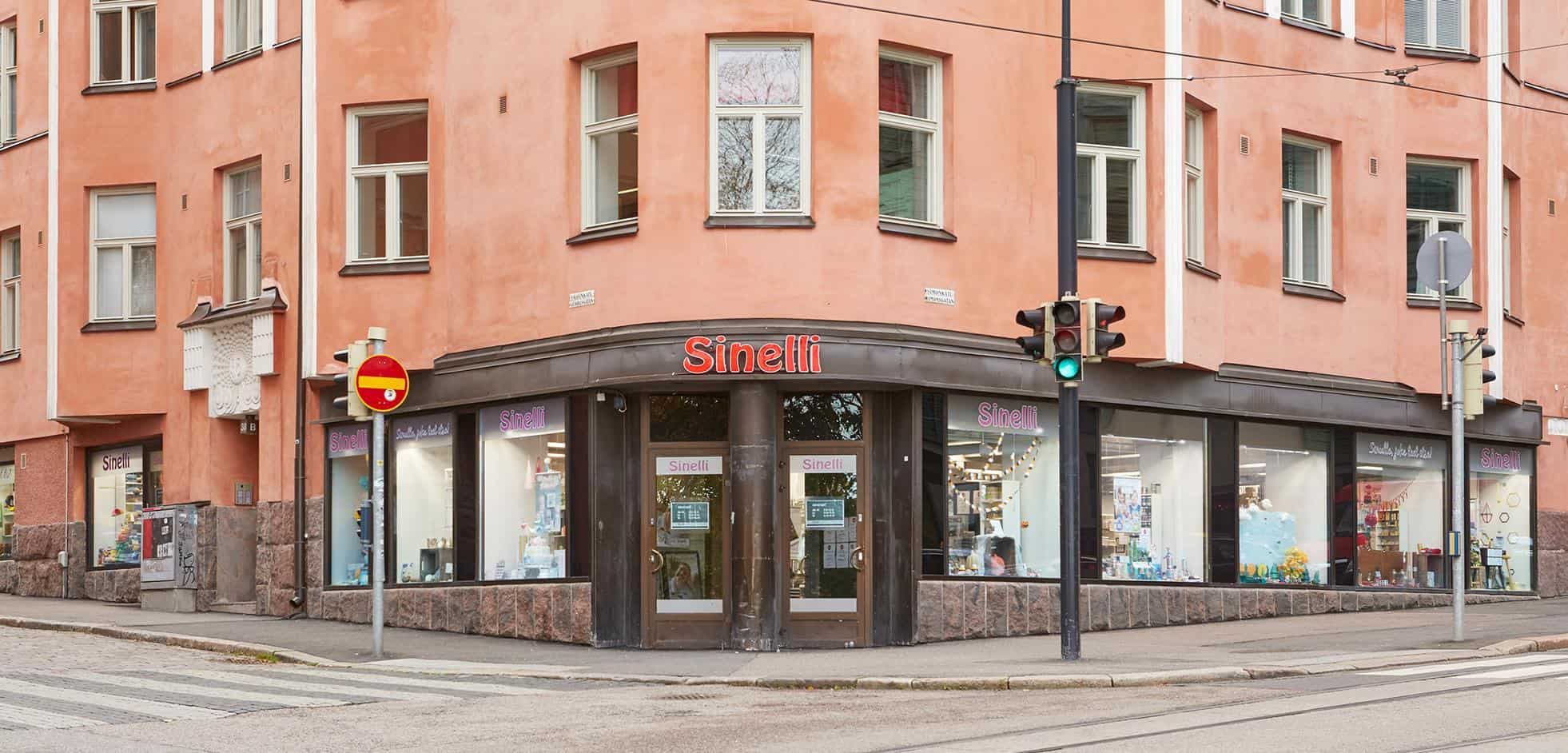 Sinelli butiken på Simonsgatan.