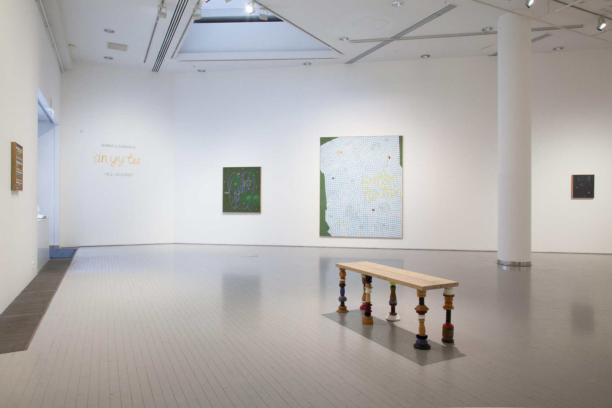 Emma Luukkala: ÄN YY TEE, tm•gallery 16.2.-12.3.2023