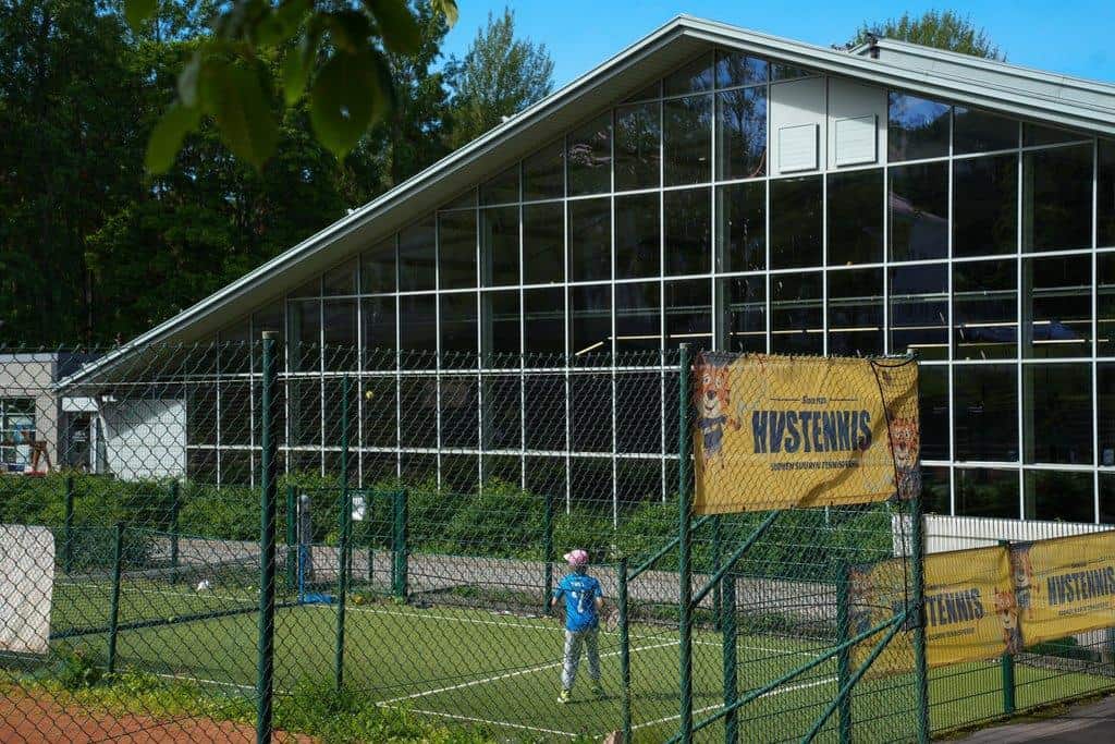 På bilden: Edesvikens Tenniscenter