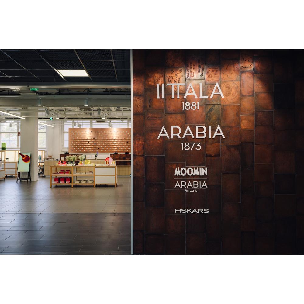 Iittala store Arabia, fotograferad från insidan.