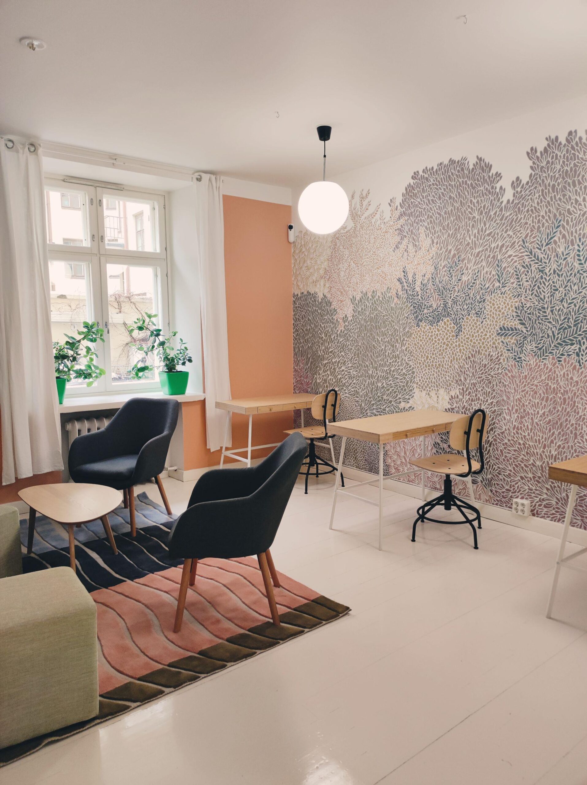 Cozy coworking space. Mesta Coworking Töölö.