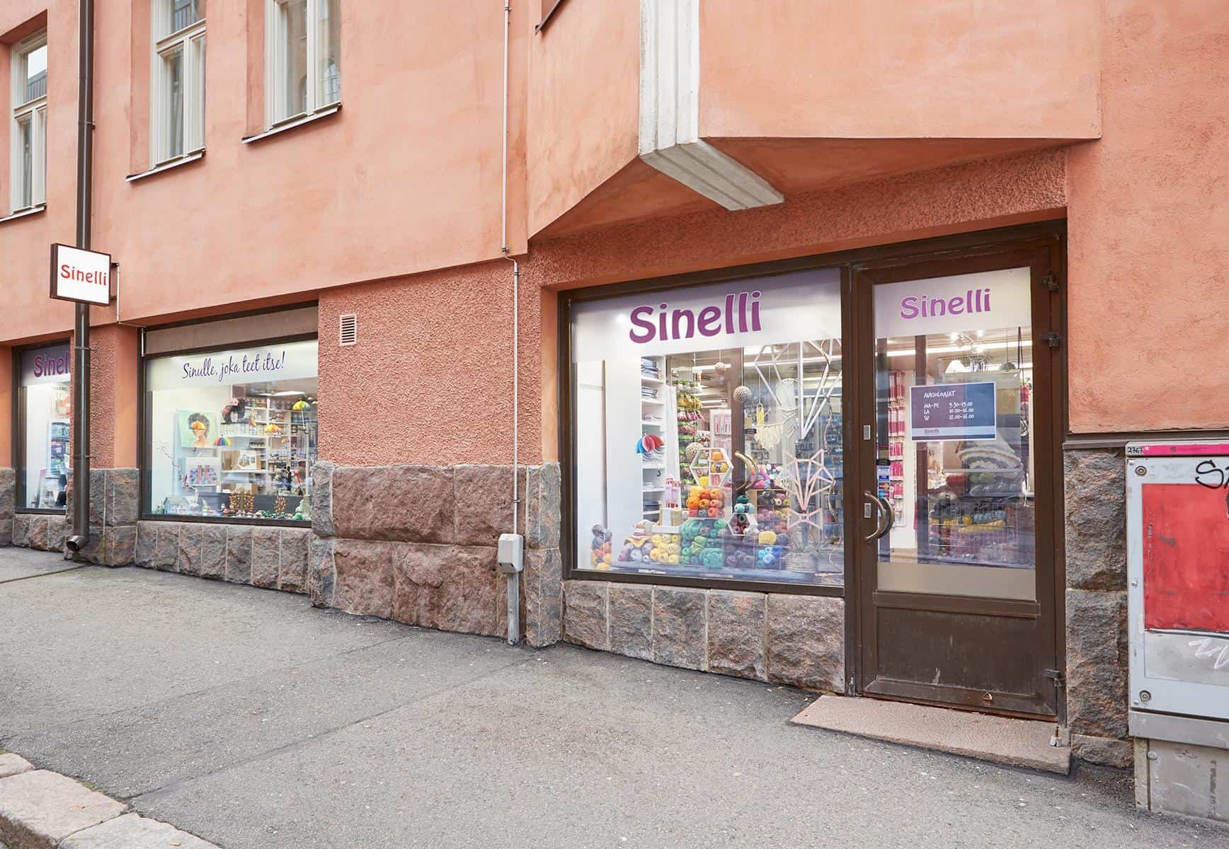 Sinelli butiken på Georgsgatan i Helsingfors.