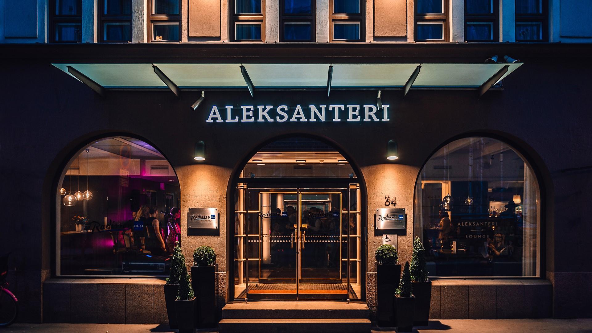 Radisson Blu Aleksanteri Hotel, Helsinki exterior