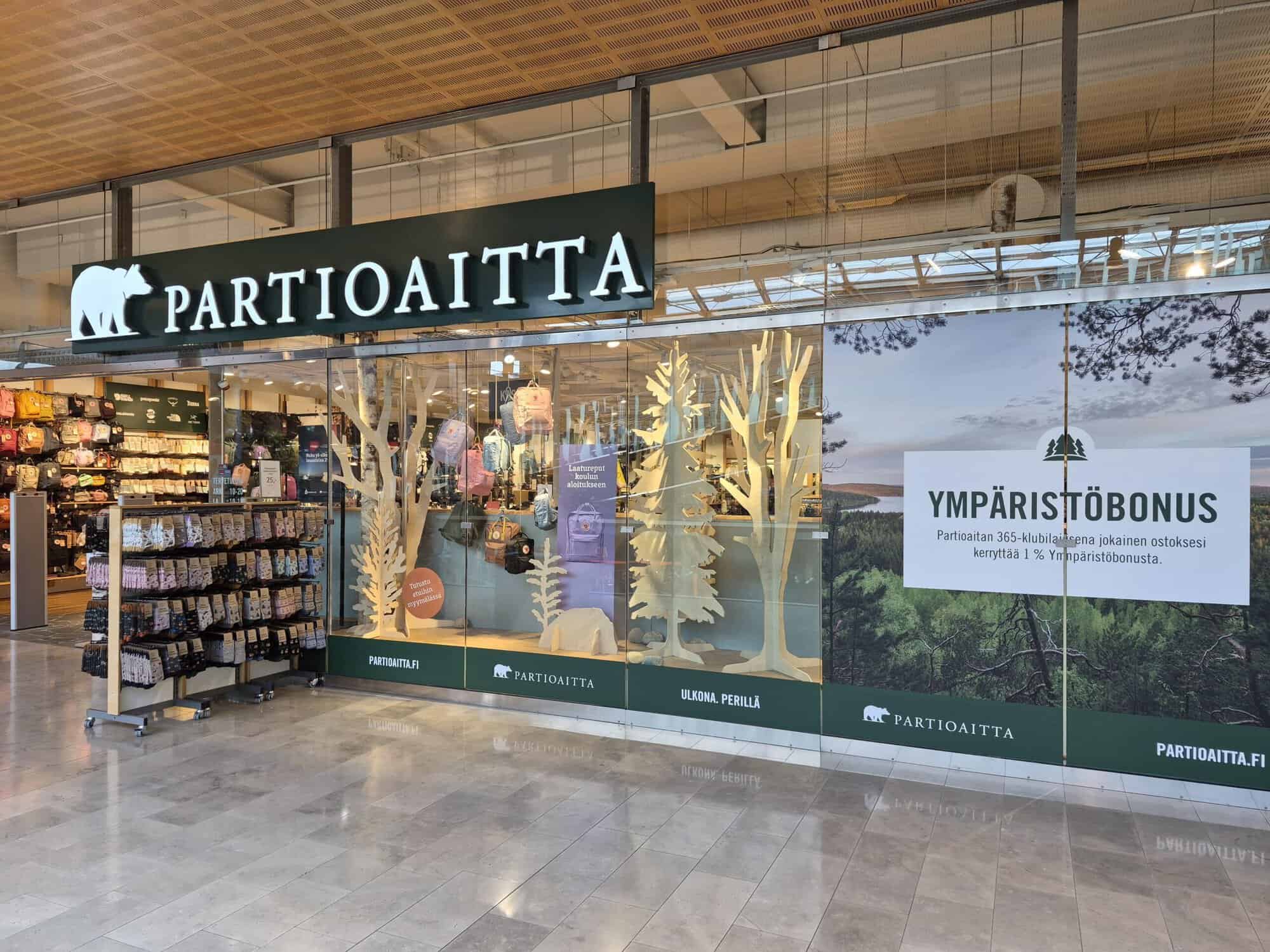 Partioaitta Sello, as seen from the outside.