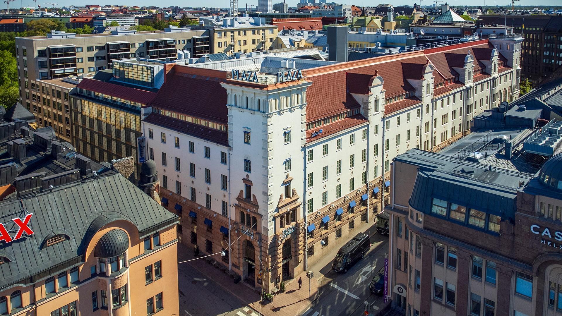 Radisson Blu Plaza Hotel, Helsinki exterior