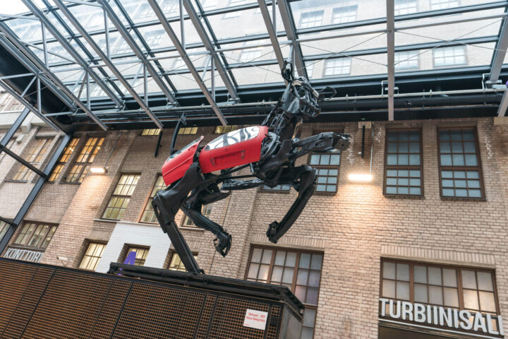 Cable Factory's Glass Courtyard