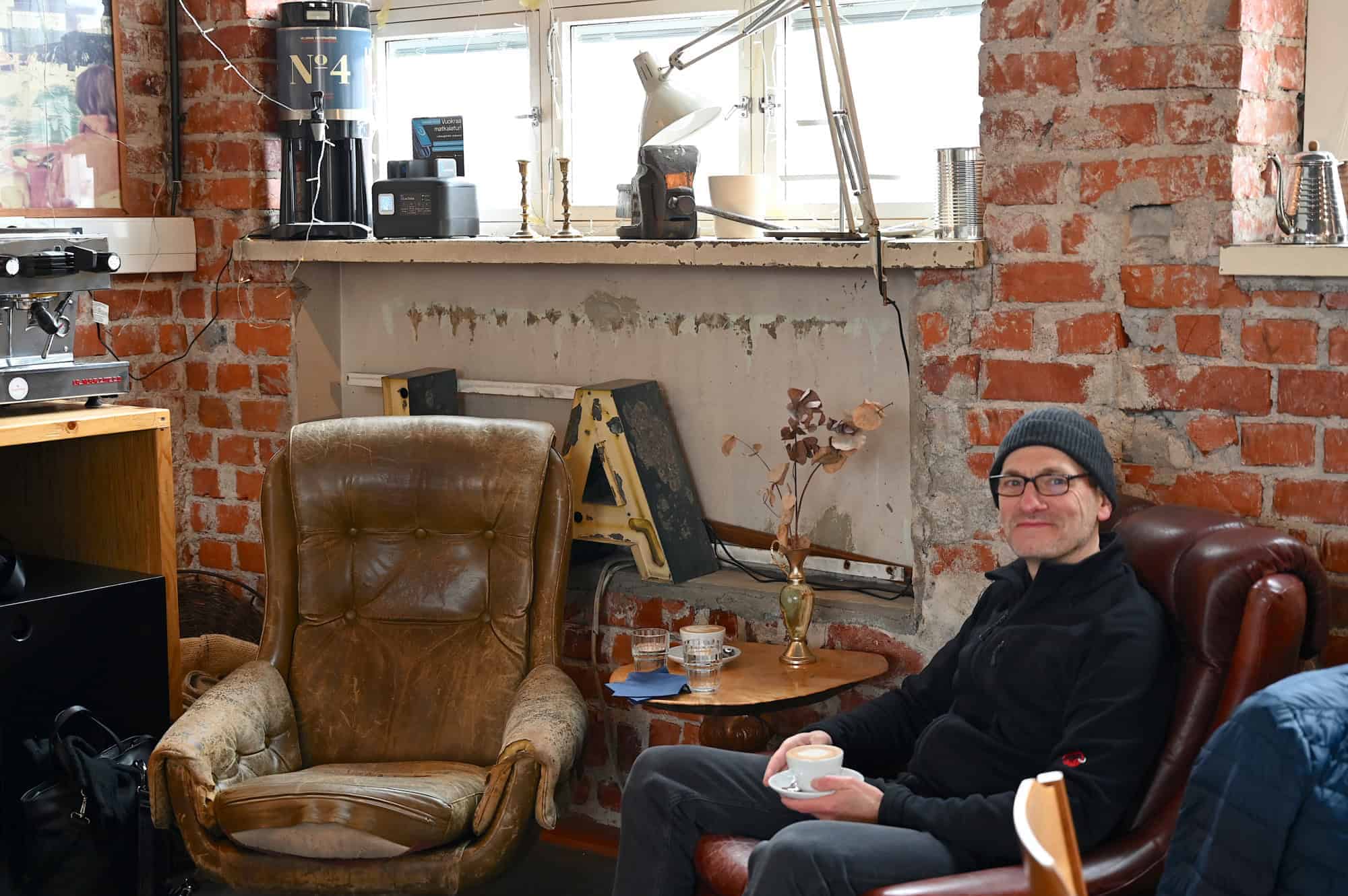 Helsinki Coffee Roastery's Päiväkahvibaari Teurastamo