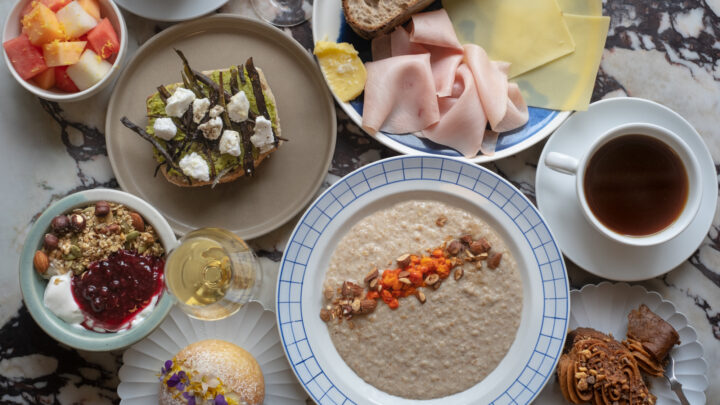 Way Bakery breakfast - plating close-up