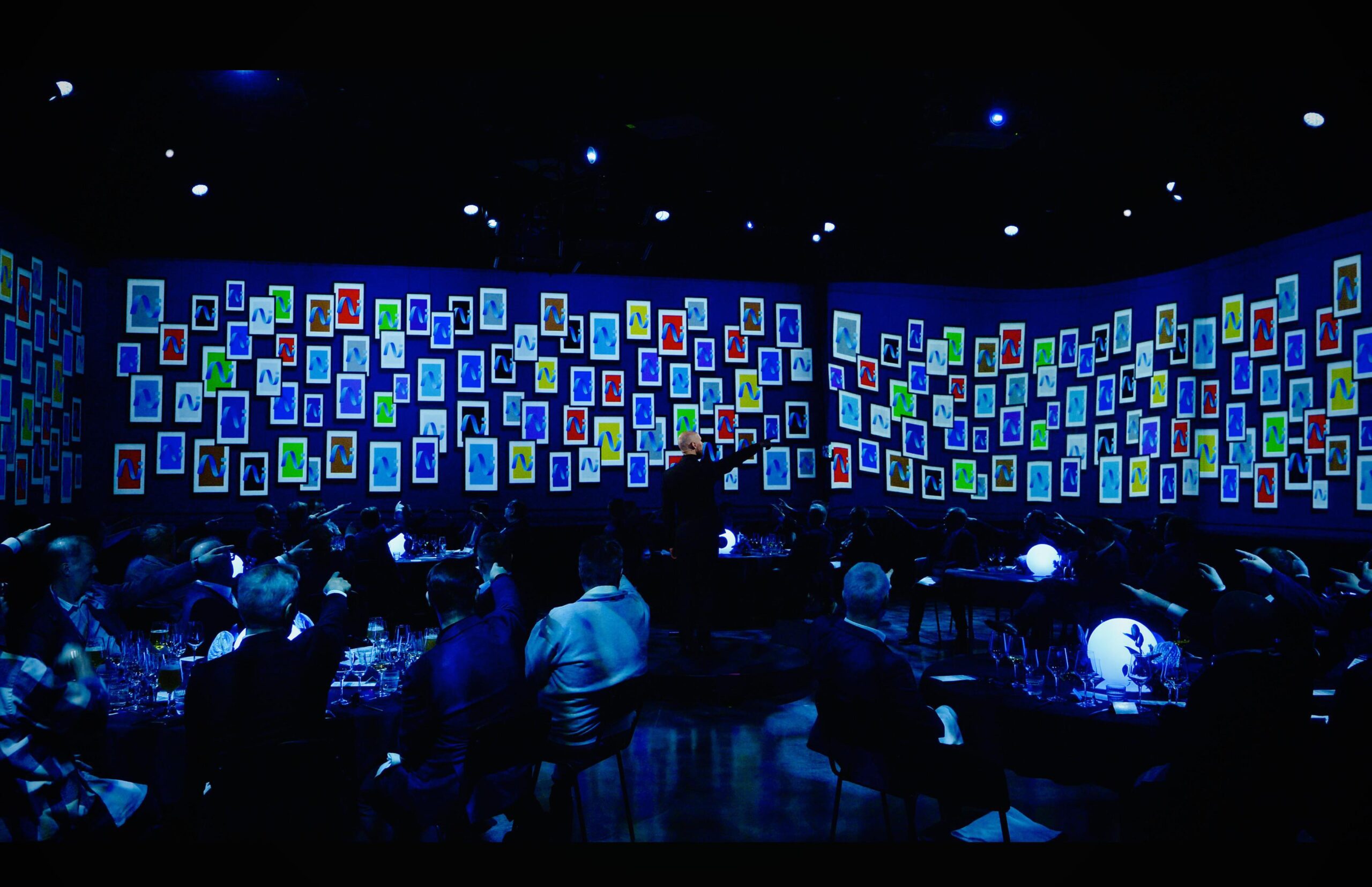 Black Box 360, photographed from the inside.