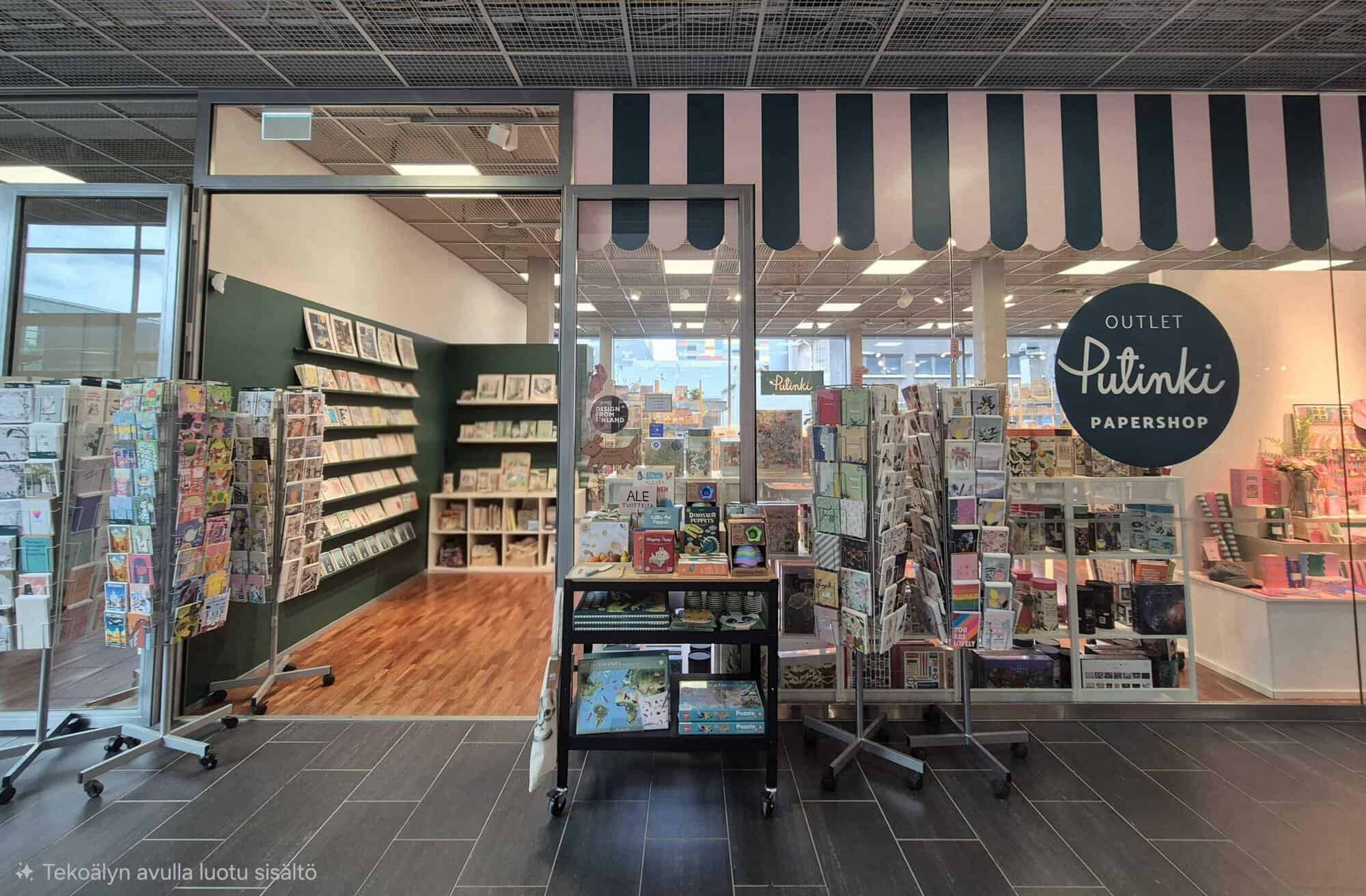 Butiksingång av Putinki Arabia & Outlet