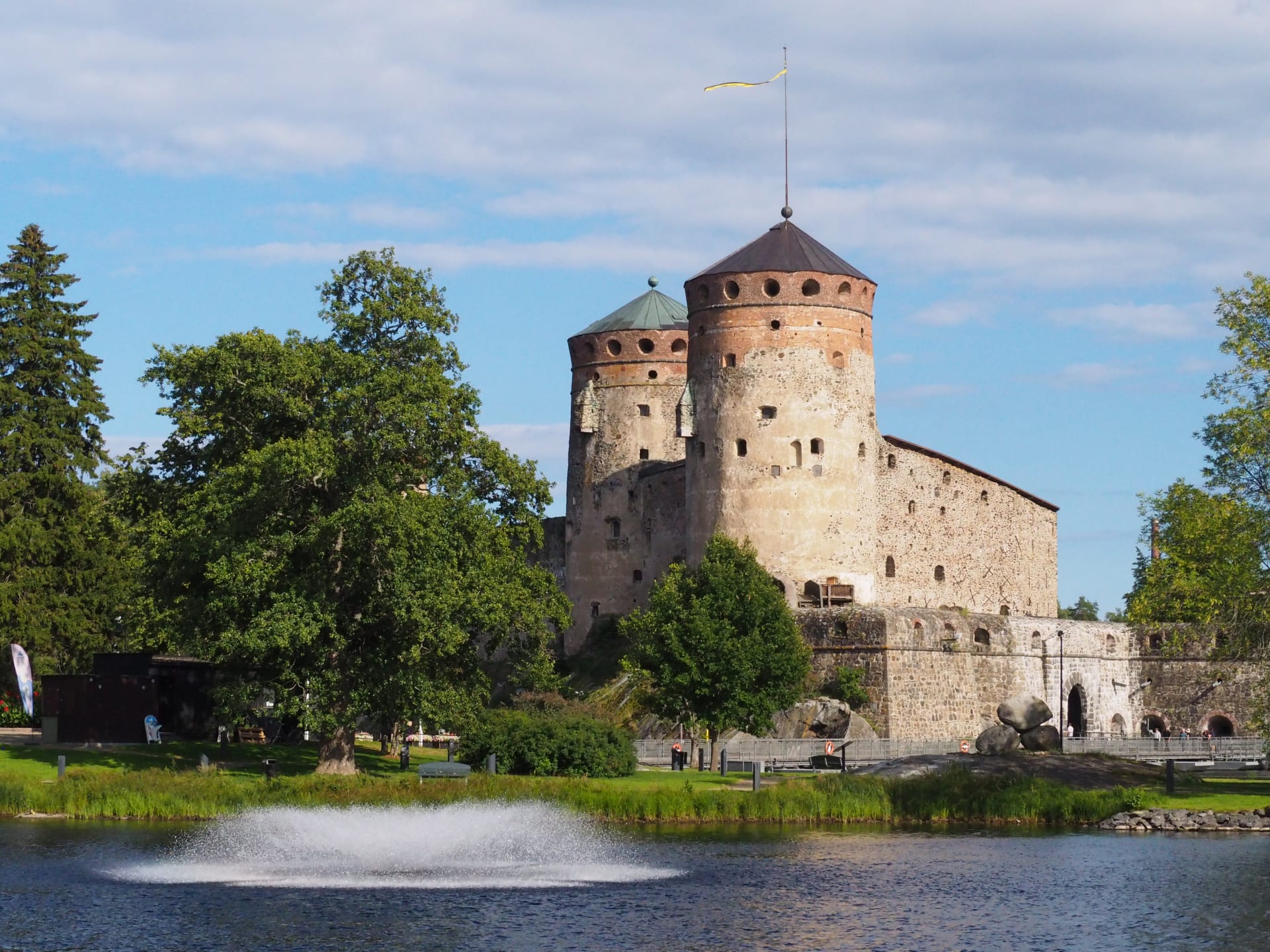Medieval castle of Savonlinna