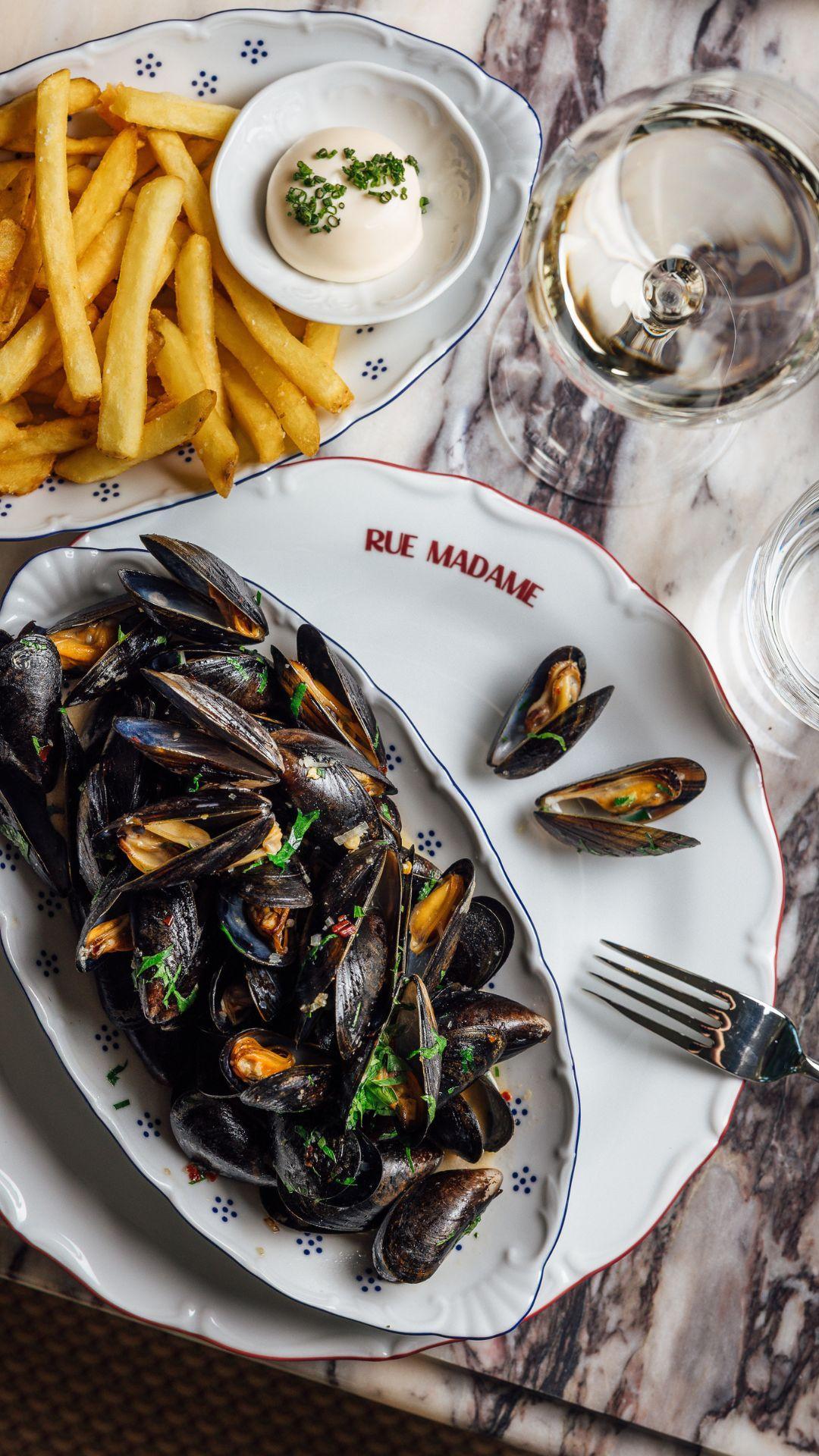 At Rue Madame, breakfast, lunch and dinner are served.