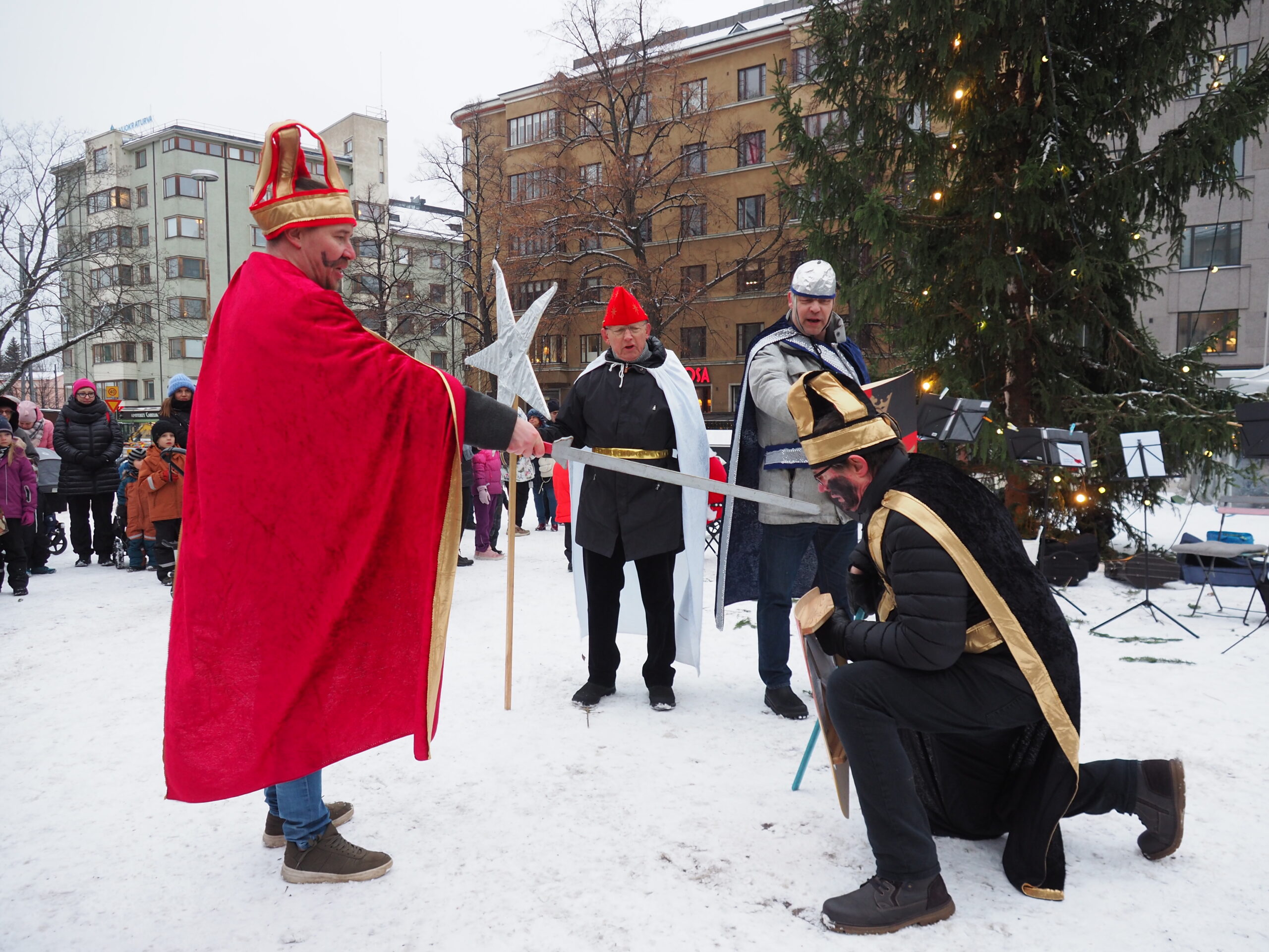 Christmas traditions in Helsinki.