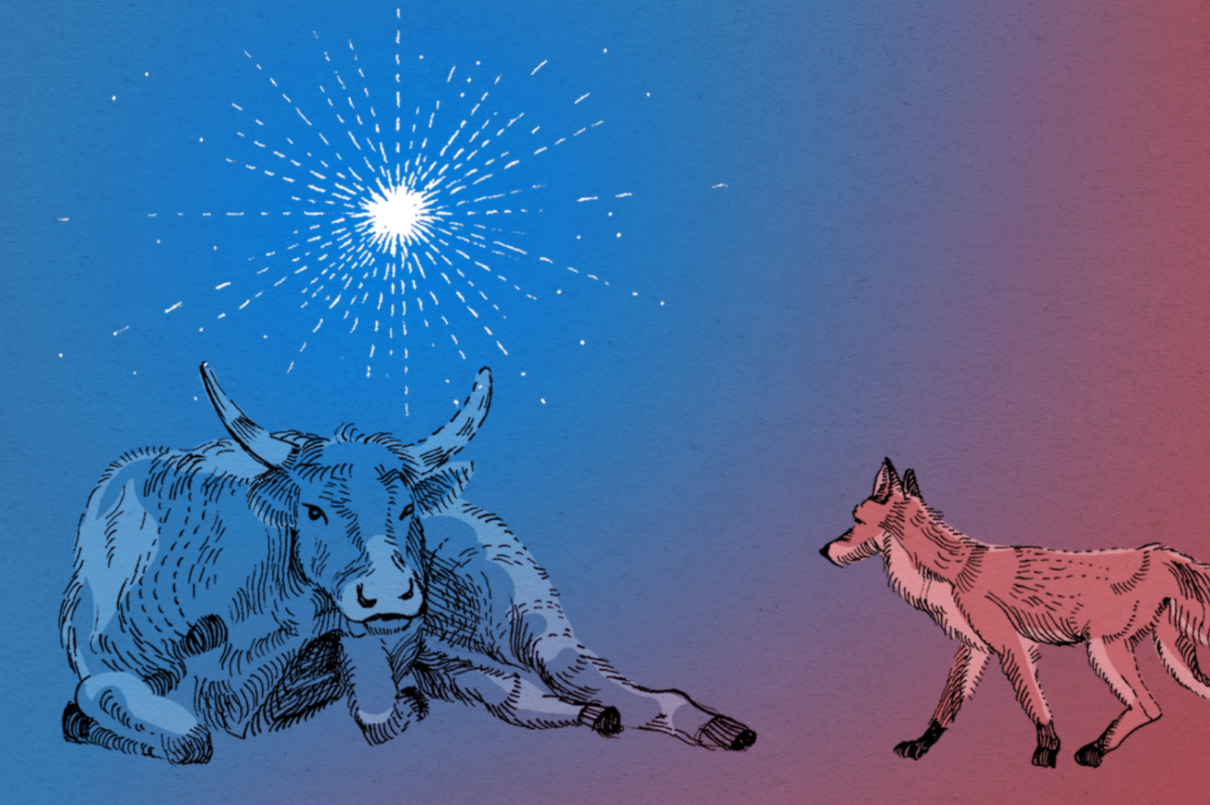 Härkä, kettu ja tähti