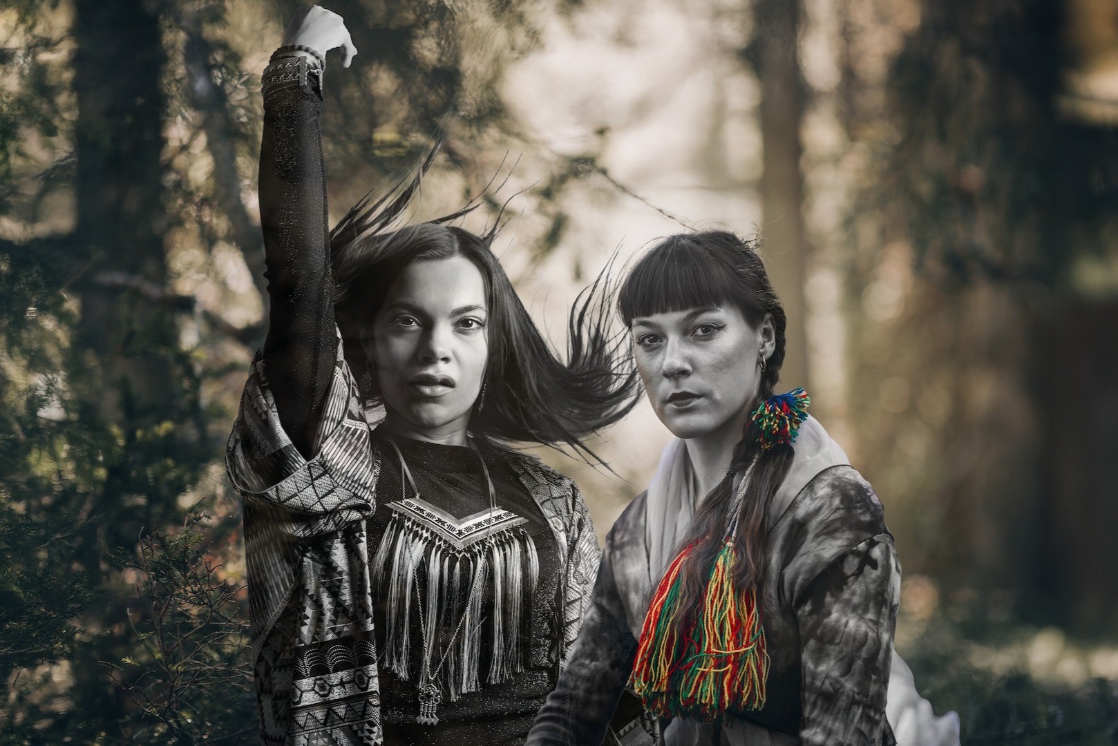 Katarina Barruk ja Hilda Länsman