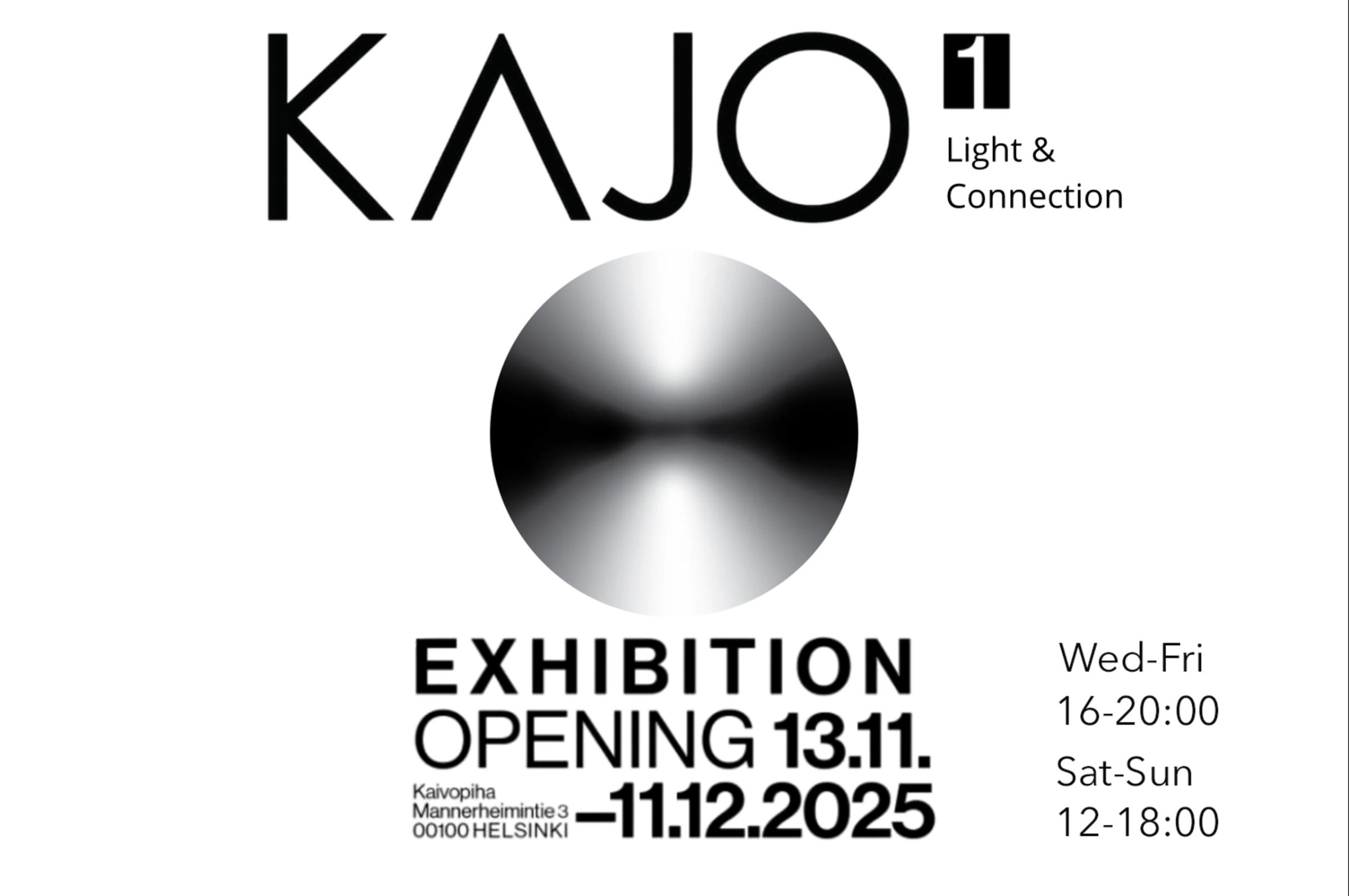 KAJO 1 Exhibition / Org launch