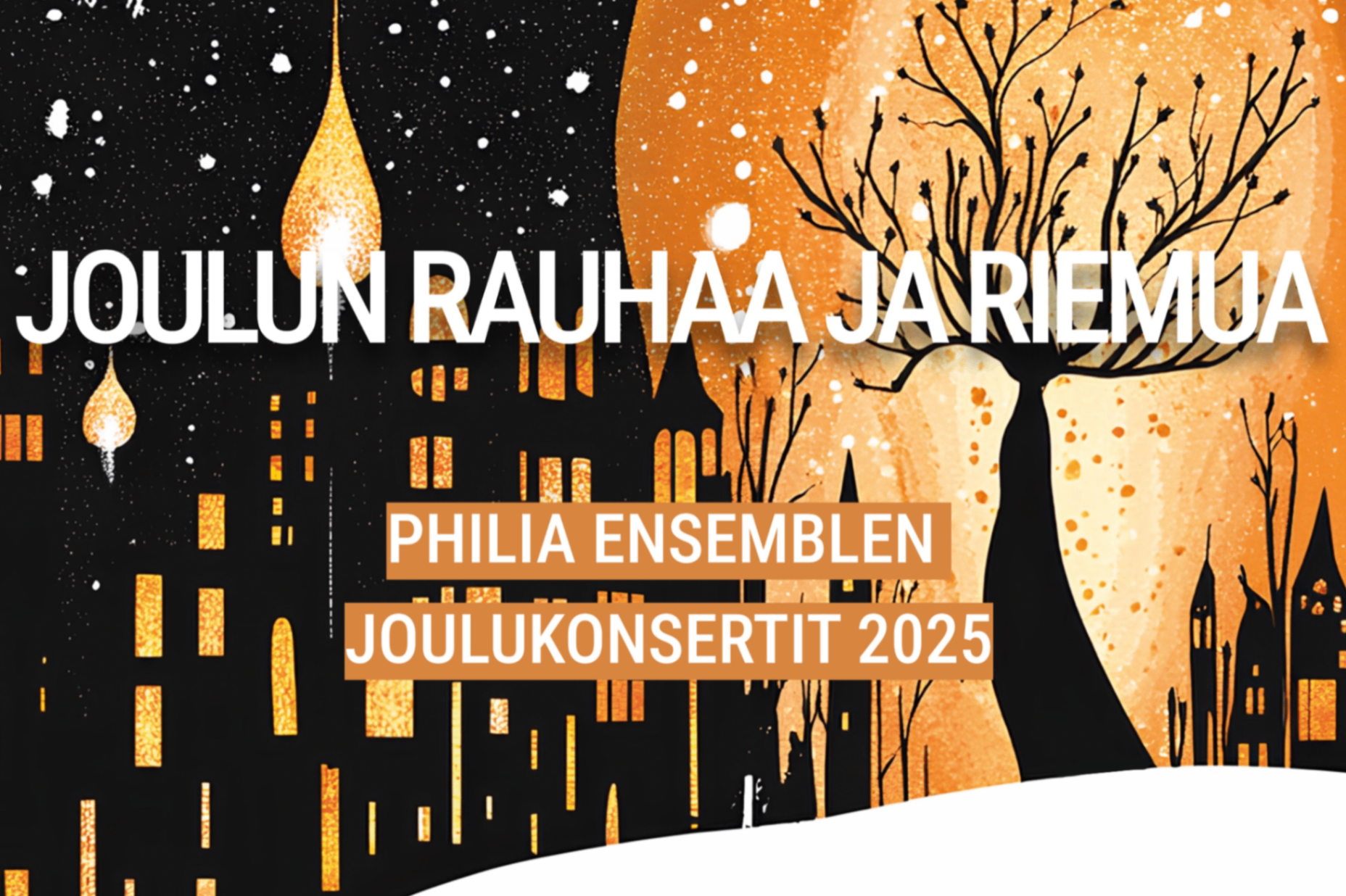 Philia Ensemblen joulukonsertti Käpylän kirkossa 19.12.