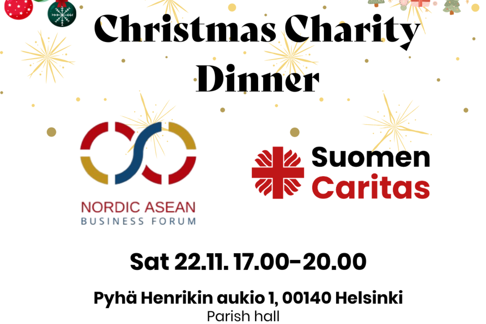 Christmas Charity Dinner