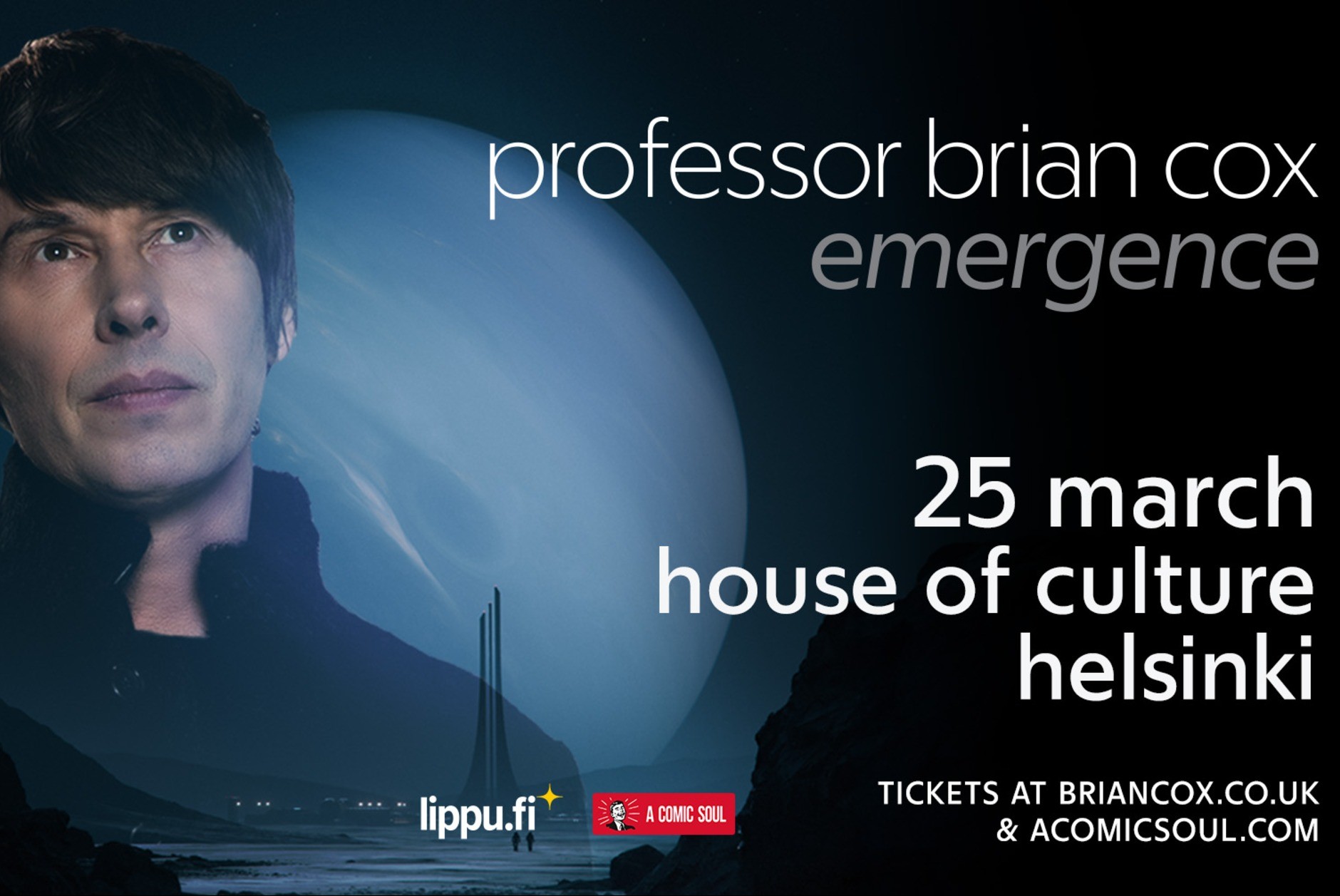 Professor Brian Cox - Emergence World Tour 2026