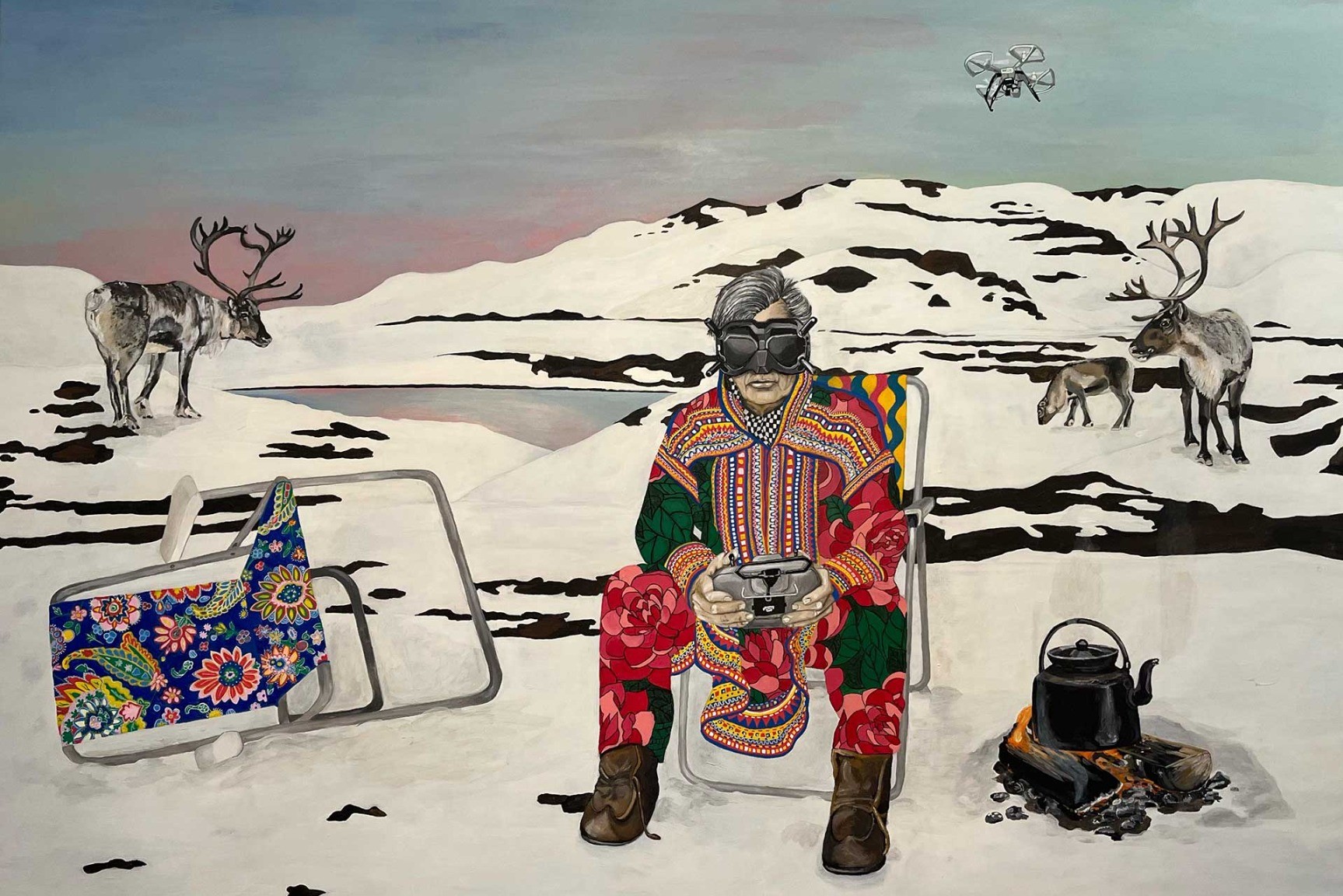 Siri Baggermanin teos Drone.