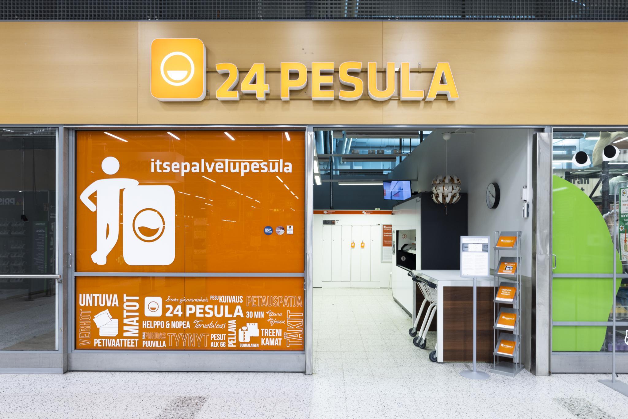 24 Pesula, ulkoapäin katsottuna.