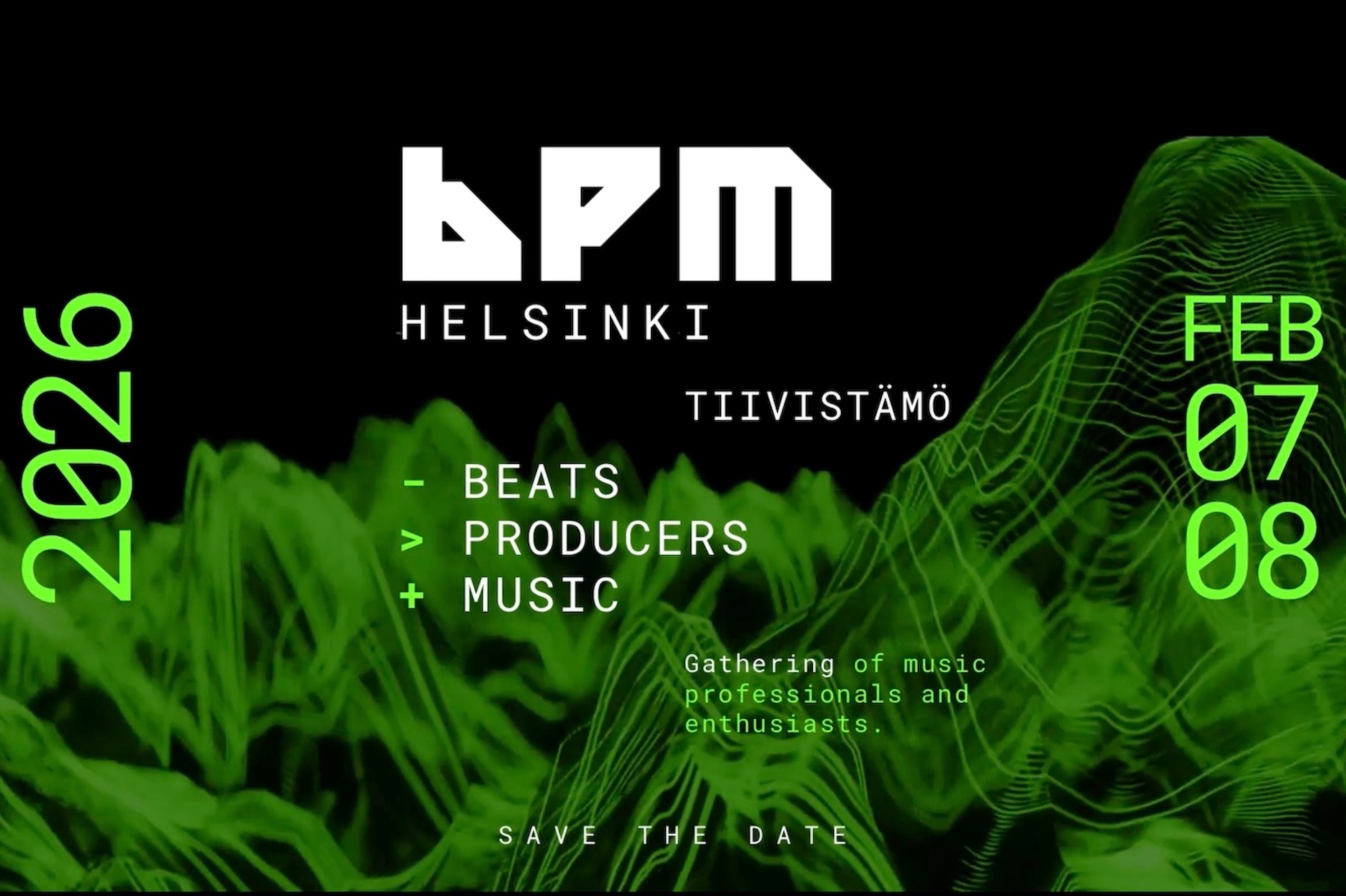BPM Helsinki - Tiivistämö. Electronic Dance Music