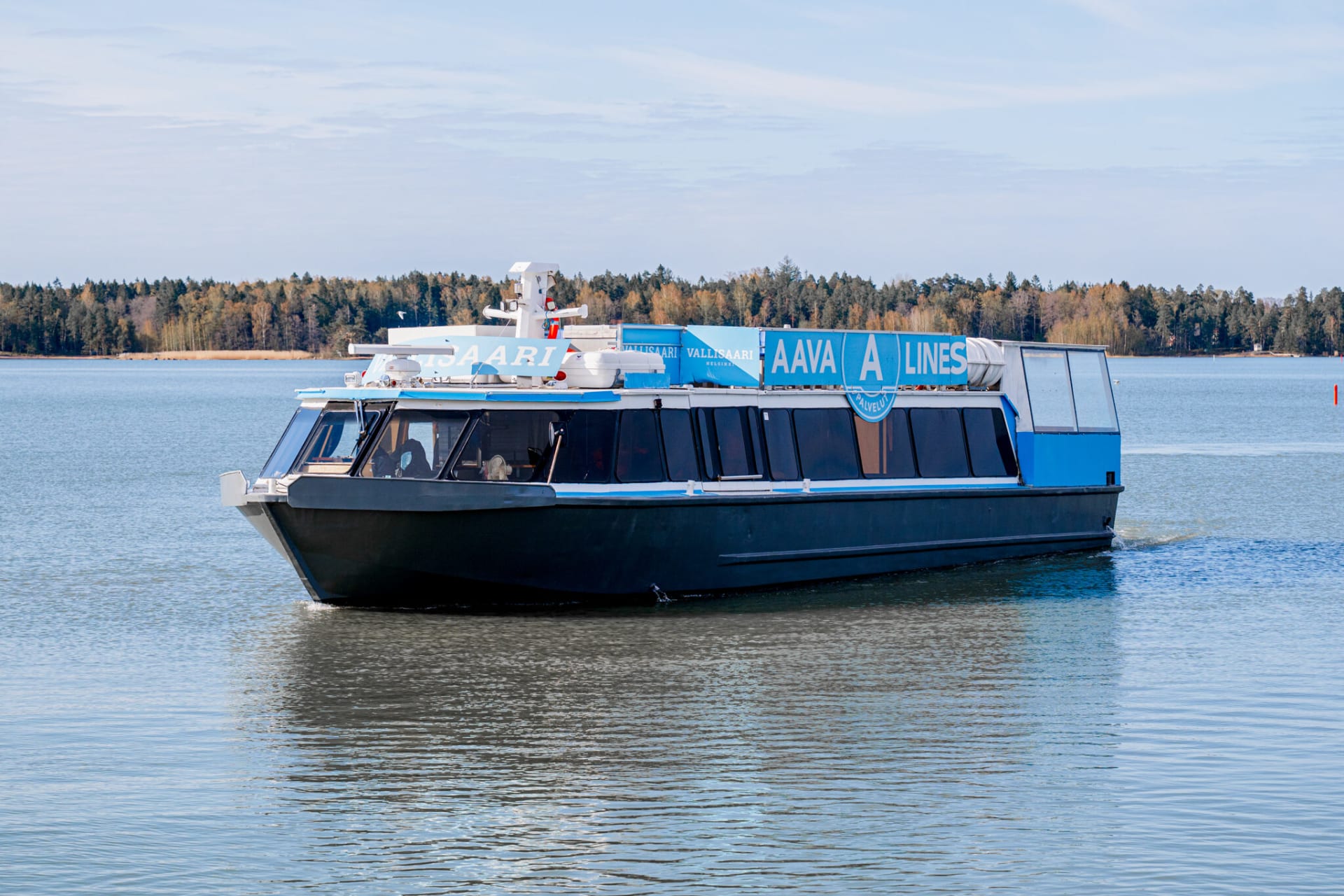 M/s Vallisaari from the outside