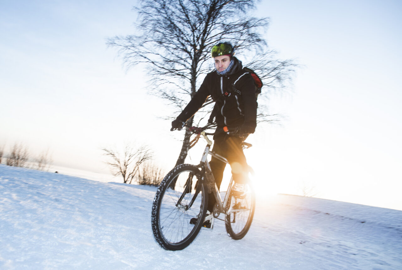 Winter cycling